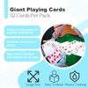 Gigantic Playing Cards Plastic Coated Home Casino Games