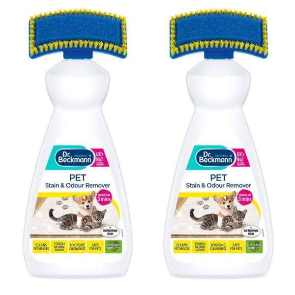 Dr Bckmann Pet Stain and Odour Remover, Fast-Acting Cleaning Solution, 650ml