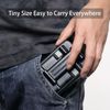 Compact Bluetooth Speaker & Phone Stand with LED Lights - Unique Gadgets for Him