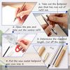 30 Pack Black 0.7mm Retractable Pen Refills: Medium Point Ink, Ballpoint Pen Refills