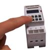 Maclean MCE09 Digital Timer Din Rail Home Kitchen 10 Programs 3600W Max 156 Programs Electric Timer,White