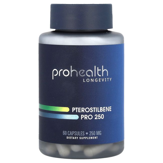 Pterostilbene Pro 250, 250 mg, 60 Capsules