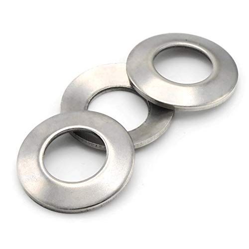 Belleville Washers Conical Disc Spring Cup Washers 18-8 Stainless Steel 1/2" Qty 100