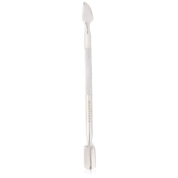 Manicare Cuticle Pusher And Nail Cleaner, Professional Manicure And Pedicure Tool, Dual Ended Stainless Steel, Perfect For Overgrown Cuticles, Cleans Under And Around The Nail, For Gel Polish Removal