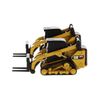 2 PC SET CAT 272D2 WHEEL & 297D2 TRACK LOADER 1/64 MODELS DIECAST MASTERS 85693