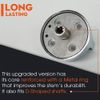 W10594481 Replacement Sliver Stove Range Kit Part for Whirlpool Control Knobs