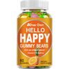 Hello Happy Gummies - Balance Mood, Reduce Stress,Increase Stamina 60 Gummies