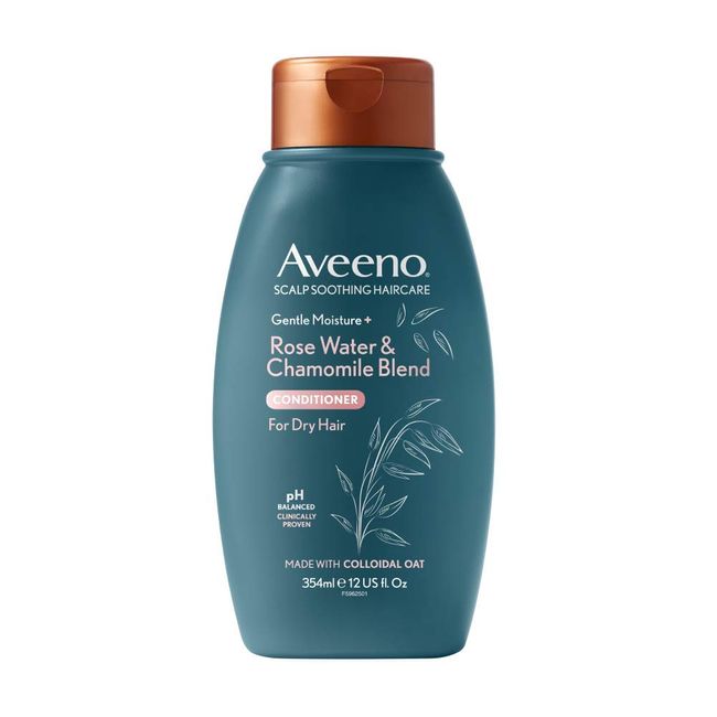 Aveeno Scalp Soothing Haircare Lightweight Moisture Rose Water & Chamomile Conditioner for Dry Hair 354ml