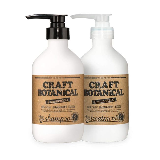 Amino Rescue Craft Botanical Shampoo & Treatment Set (13.5 fl oz (400 ml) each