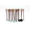 Dapol Model Telegraph Poles Plastic Kit - OO Scale 1/76