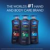 Vaseline Men Body & Face Lotion, Extra Strength, 10 fl oz - 2pc