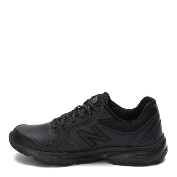 New Balance Women's 411 V1 Walking Shoe, Black/Black, 7 Narrow