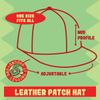 Coffee Maker AF - Leather Black Patch Engraved Trucker Hat, Heather-Black, One Size