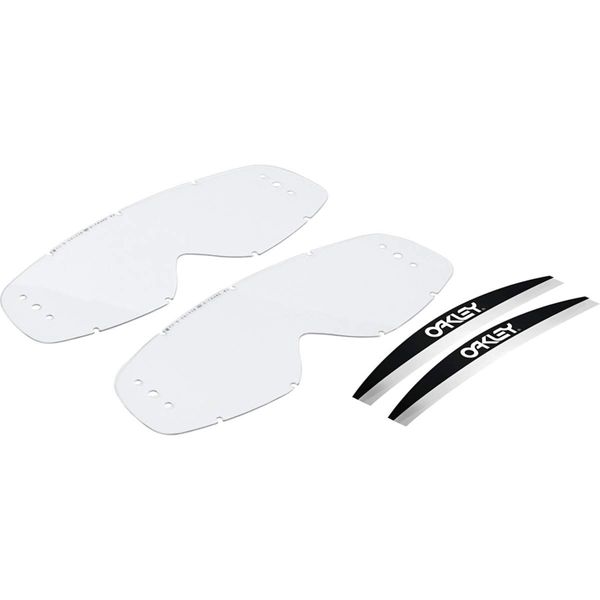 Oakley O-Frame MX Roll-Off Replacement Lens Pack Clear