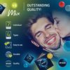 My.Size Mix Condoms Size 2, 49 mm, Standard Pack, Contains 10 Pieces