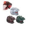 Horror-Shop Muddy Head of a Dinosaur with Beads 1 Piece