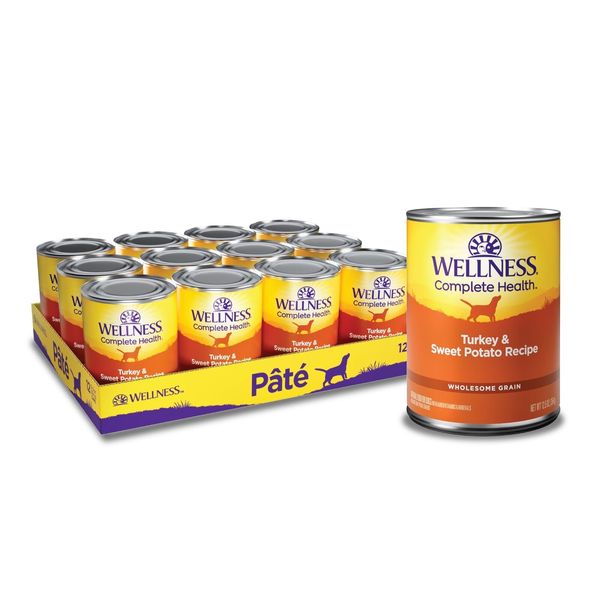 Complete Health Natural Wet Canned Dog Food Turkey & Sweet Potato 125 Oz Pac