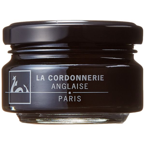 Cordonnuri Anglaise Shoe Cream, Beeswax Cream, Shoe Polish, Moisturizing, Nutrition, Retention, Supplemental Color, Oil-based, Black