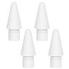ZHONYEE Tip Compatible with Apple Pencil 2nd Gen & 1st Generation, Replacement Pencil Tips for iPad Pro - White (4 Pack)