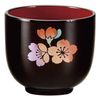 Aizu Lacquerware Sumuuchi Red City Gui Cup (March/Cherry Blossom)