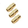 Carpet Cleaning Machine Fitting CH00111 1/4" Brass Nipple Connector 3 Pack
