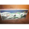Hess 2001 Toy Helicopter with Motorcycle and Cruiser