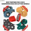 125 mm Professional Sanding Discs Storage Bins - 10 Box Set for Efficient Organization, Offset Snap-On Connection, Grit Classification, Space-Saving Design and Versatile Application - Red