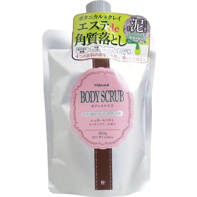 Mana Body Scrub Rich Flower Scent 300g<br><br> [Cancellation/change/return not possible]