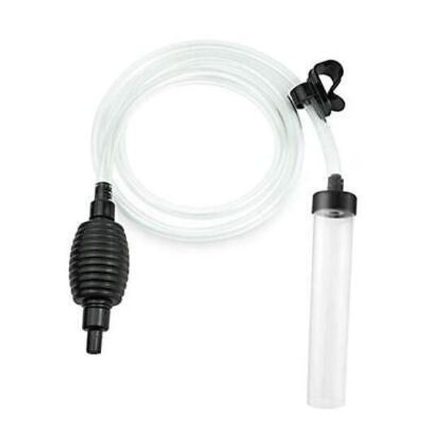 Aquarium Siphon Vacuum Cleaner for Fish Tank Cleaning Gravel & Sand 7ft