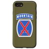 iPhone SE (2020) / 7 / 8 10th Mountain Division (MTN) Patch - OD Green Case