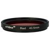 vhbw Universal Colour Filter for Camera Lenses with 40.5 mm Filter Thread Red Filter