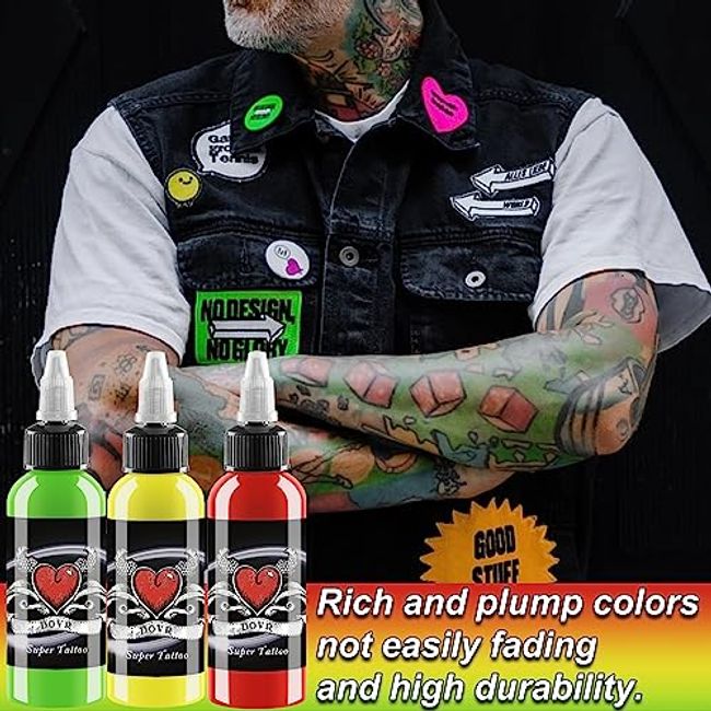 Bloodline UV Tattoo Ink Nuclear Invisible 1oz UV Blacklight