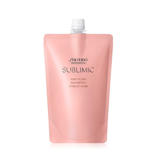 Subrimic Airy Flow Shampoo (Refill) 450ml [for frizzy hair] + free sample pack