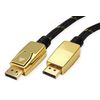 ROLINE GOLD DisplayPort Kabel, v1.4, DP ST - ST, 1 m