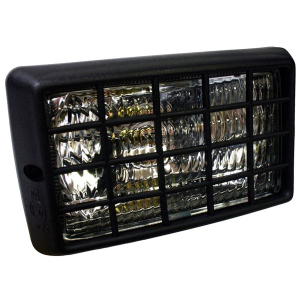 Blazer International 195C8005W Rectangular Multi-Purpose Tractor Light with Trapezoid Beam