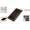 Floor Register Plastic 4"W x 8"H Rubbed Bronze Easy Install Home Vent