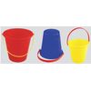 Generic Summer Fun 12 x Beach Round Buckets 14cm/5.5"" - Assorted Colours