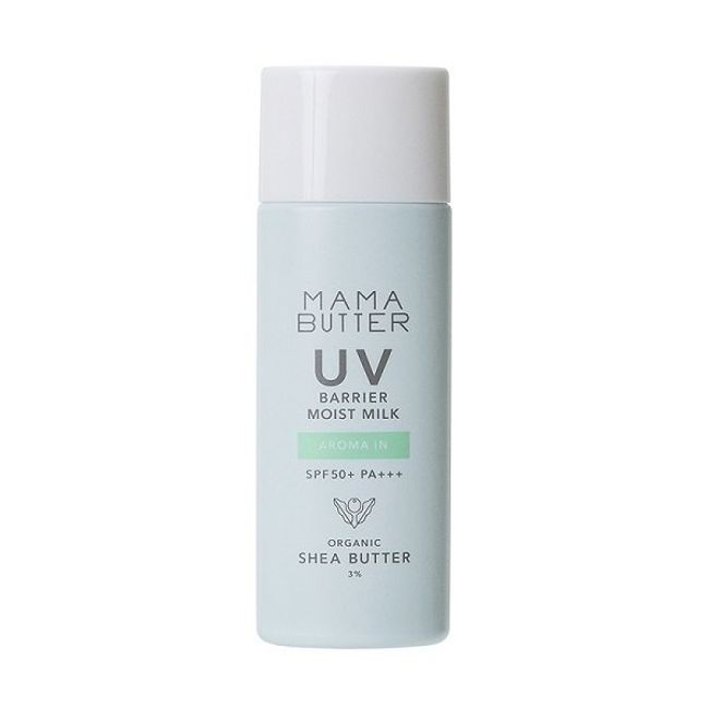 MAMA BUTTER UV Barrier Moist Milk Aromaine Sunscreen Milk for Face/Body Non-chemical Contains 3% natural shea butter SPF50+ PA+++ 50g MAMA BUTTER<br> [Shea butter] [Natural moisturizing ingredients] [Makeup base] [For the whole family]