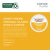 Krispy Kreme Original Glazed Coffee K-Cup Pods 96 Count Medium Roast