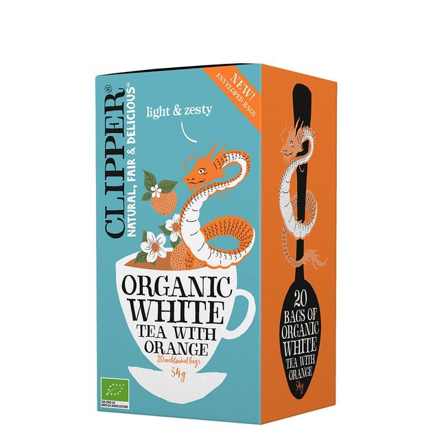 Organic White Tea Orange 20P