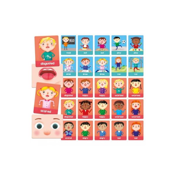 Indirim Headu Flashcards Emotions And Actions Montessori En24650