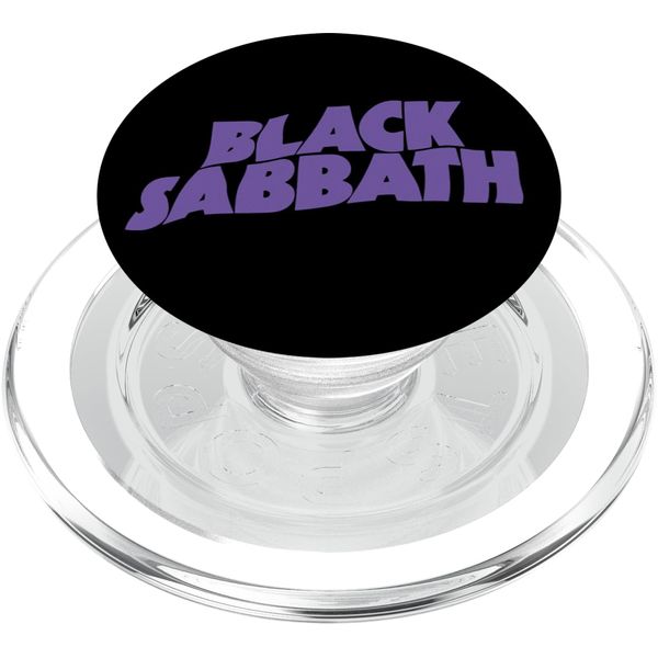 Official Black Sabbath Purple Logo PopSockets MagSafe PopGrip for iPhone