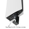 Wall Mount for PS5/ PS5 Slim/ PS5 Pro - With 2 Controller Mounts, Vertical Display, Open Design- Black Gaming Console Holder & Stand Kits