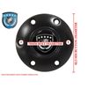 Chrome 6-Bolt Steering Wheel Horn Button with Ford Gel Emblem