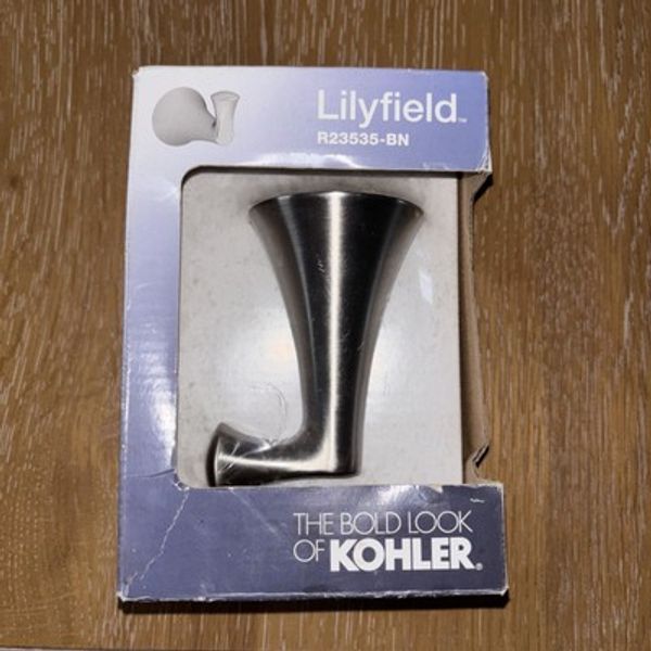 KOHLER - Lilyfield Robe Hook (Brushed Nickel) R26535-BN NEW IN BOX