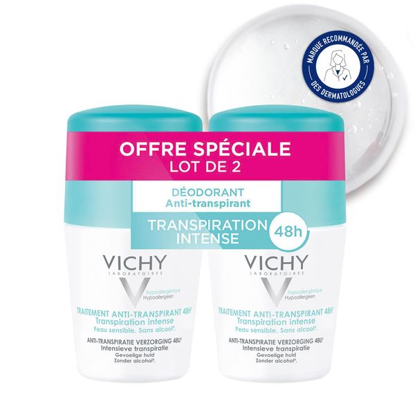 VICHY Deodorant 48H Anti-Perspirant Roll-on 100 ml