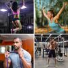 TheFitLife Resistance Bands (Training Tubes), Super Hard, Made with Natural Latex, Rubber Tubes, Great for Trainings, Judo, Baseball, Ballet Trainings, Yoga, Muscle Trainings, Stretching, Rehabilitations, Fitness Trainings, Rubber Training Tubes, 4 Tensio