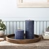 Root Candles Unscented Timberline Pillar Candle , 3 x 3-Inches , Abyss