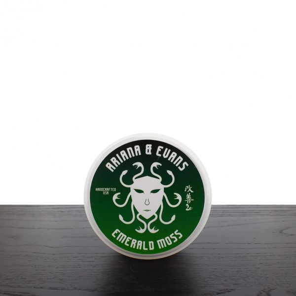 Ariana & Evans Shaving Soap, Emerald Moss, 4 oz