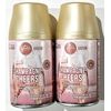 2 Pack Glade Automatic Spray Refill Champagne Cheers White Peach